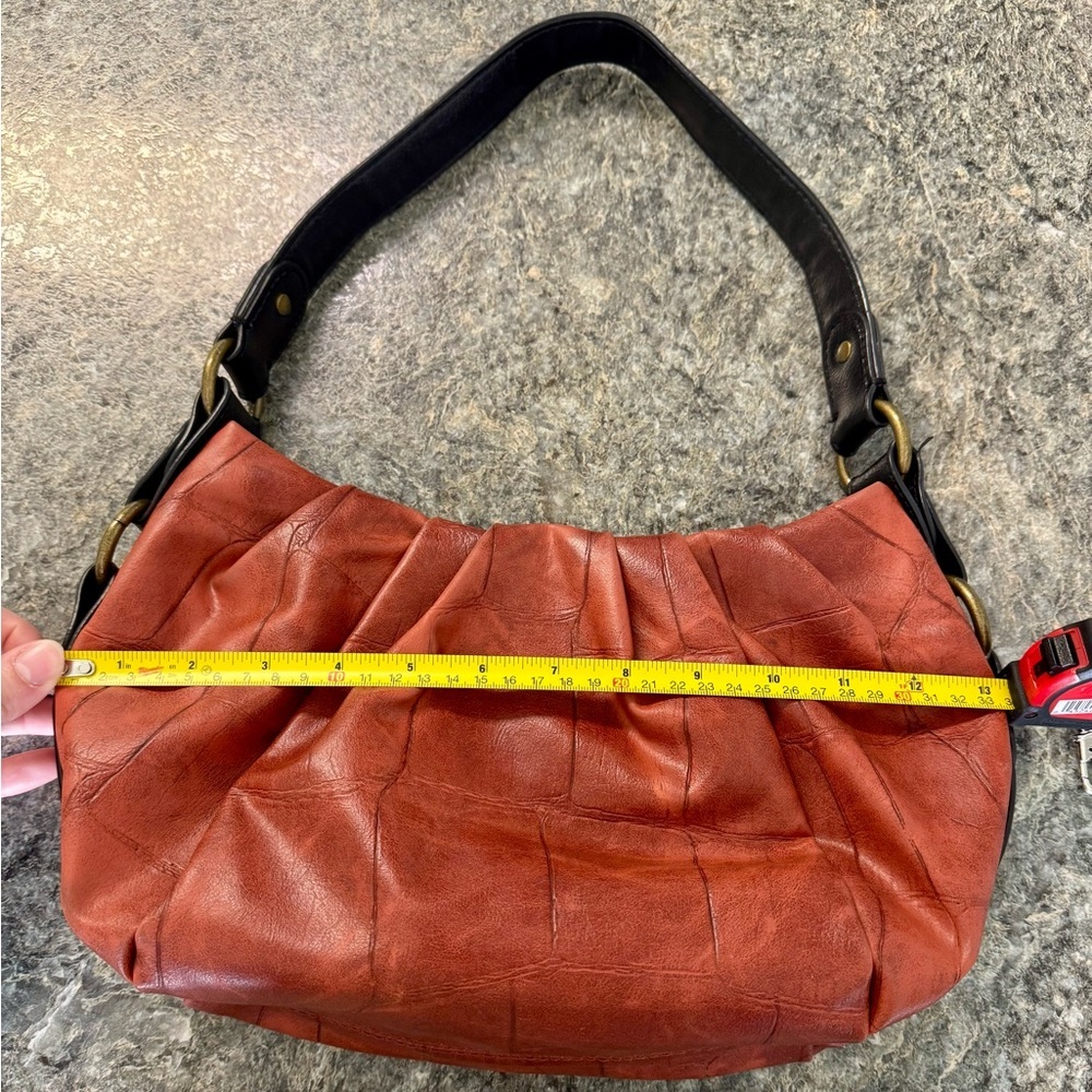 Simply Vera Vera Wang Brown Slouchy Hobo Bag - Picture 4 of 9